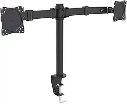 ELG F50X2 - Suporte Multiarticulado de Mesa Tipo Torre Para 2 Monitores de 14" a 27"