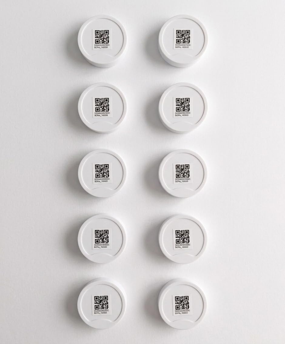 Blue Charm Beacons - Long Range Water-Resistant BLE iBeacon (BC05-MultiBeacon) - w/Adjustable Movement Sensor (10 Pack)