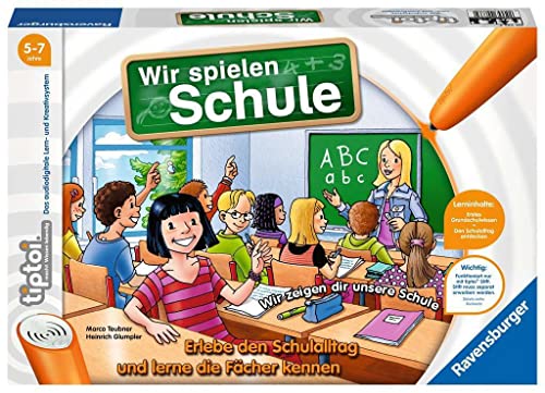 Ravensburger tiptoi Spiel_00733_Wir Spielen Schule_Spiel ab 5 Jahren für...