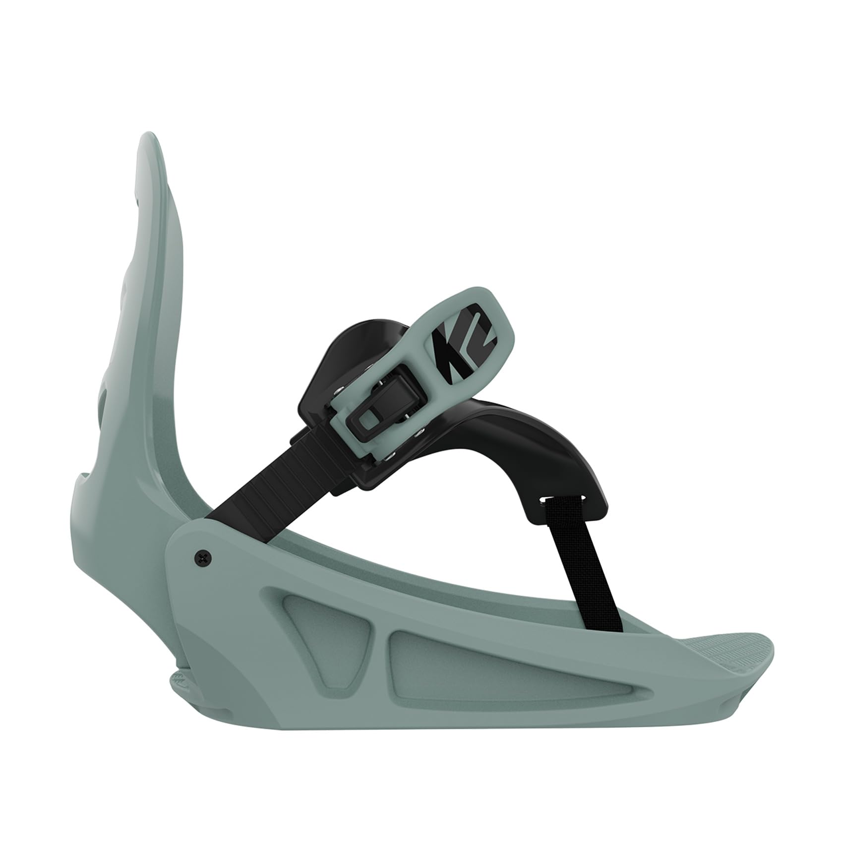 K2 Lil Kat Youth Snowboard Bindings, Jade, S