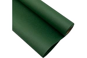 Dark Green Flower Wrapping Kraft Paper: Perfect for Timeless Gifting