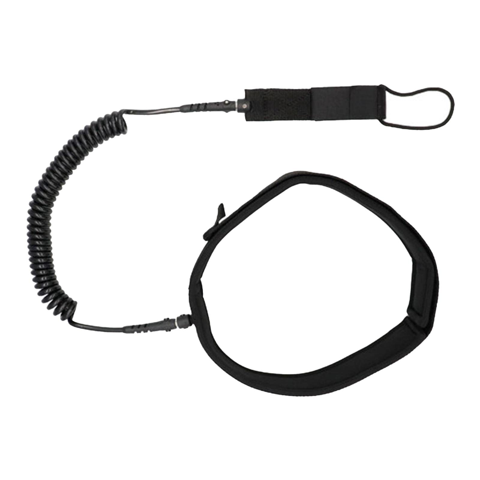 Leash per Tavola da Surf, Cintura Elastica, Tavola da Acqua Estensibile, Chiusura Robusta, PVC Morbido, Facile Installazione, Protezione per Surfisti,