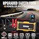 GOOLOO GP2000 Starthilfe Powerbank, 2000A Auto Starthilfe, Supersafe 12V Batterie Booster Auto Starthilfe mit Starthilfekabel(bis zu 8,0L Benzin oder 6,0L Diesel)