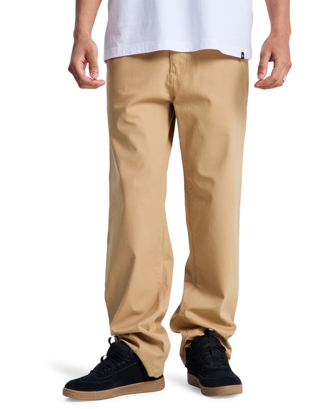 Dcshoes Chinos Worker Relaxed Chino Pant Mens Brown