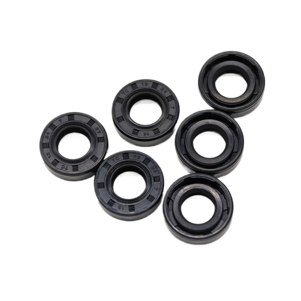 10 szt. uszczelek wału z nitrylowej NBR o średnicy wewnętrznej 22 mm, TC-22 * 32/35/38/45/47/48/50/52 5/7/8/10 olejowych podwójną wargą nitrylu(22x40x7mm)
