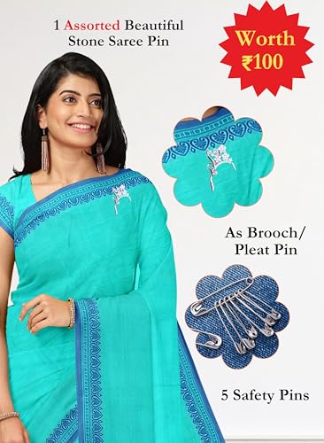 Image of Women's Chettinad Cotton Sarees | Handloom Saree with Blouse | Pure Cotton Sarees for Women Daily use and All Occasion Wear| Soft, Comfort Cotton Saree