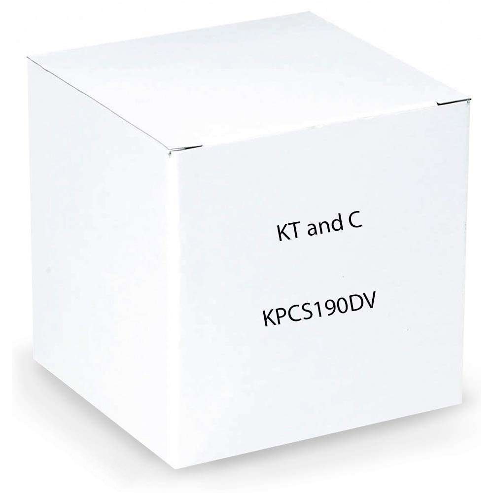 KT&C KPC-S190DV 420TVL Door View B/W Camera, 1.78mm Board Lens, BNC Cable, DOORVIEW CAMERA, DC12V