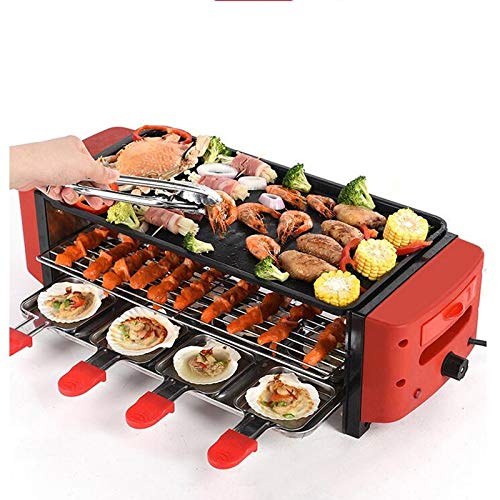 Fleisch Braten Maschine-220V 3 Ebenen Elektrische Gartengrill Multifunktions Big Kapazität Elektro Kontaktgrill Grill