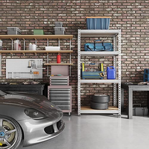 Topeakmart TP-00123300 Storage Shelves 4 Tier Adjustable Metal Shelving Unit Utility Shelves Garage Storage Racks thumb #5