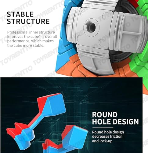 Image of Moyu Meilong 6x6 Speed Cube Smooth Turning Stickerless Puzzle Toy for Beginners and Professionals High Performance 6x6 Cube for Kids and Adults