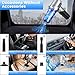 CHUMPOSH Car Vacuum Portable Cordless with 18000PA Super Suction, 4 in 1 Portable Air Blower/Car Vacuum 90°Foldable Handheld Rechargeable Brushless Motor, Gifts for Valentine's Day for Home, PC