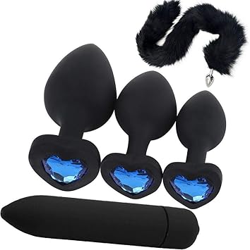 Juguetes sexuales pareja-Base de joyería anal docking plug ...