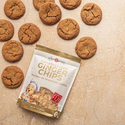 The Ginger People Crystallized Ginger Chips 7oz Bag 1Pk - image 2