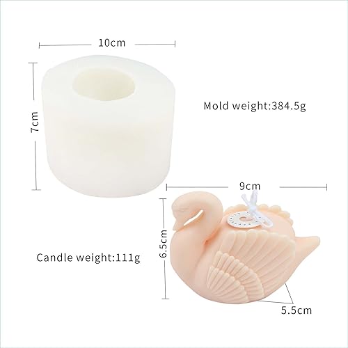 Miniatura 5 de Grainrain Molde de vela de silicona 3D perros jabón hacer molde hecho a mano cera resina epoxi molde (SXY096)