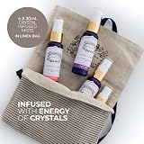 BALIPURA - 4 szt. Variety Aura Cleansing Sprays infused with Healing Crystal - Organiczne olejki eteryczne - 30ml każdy