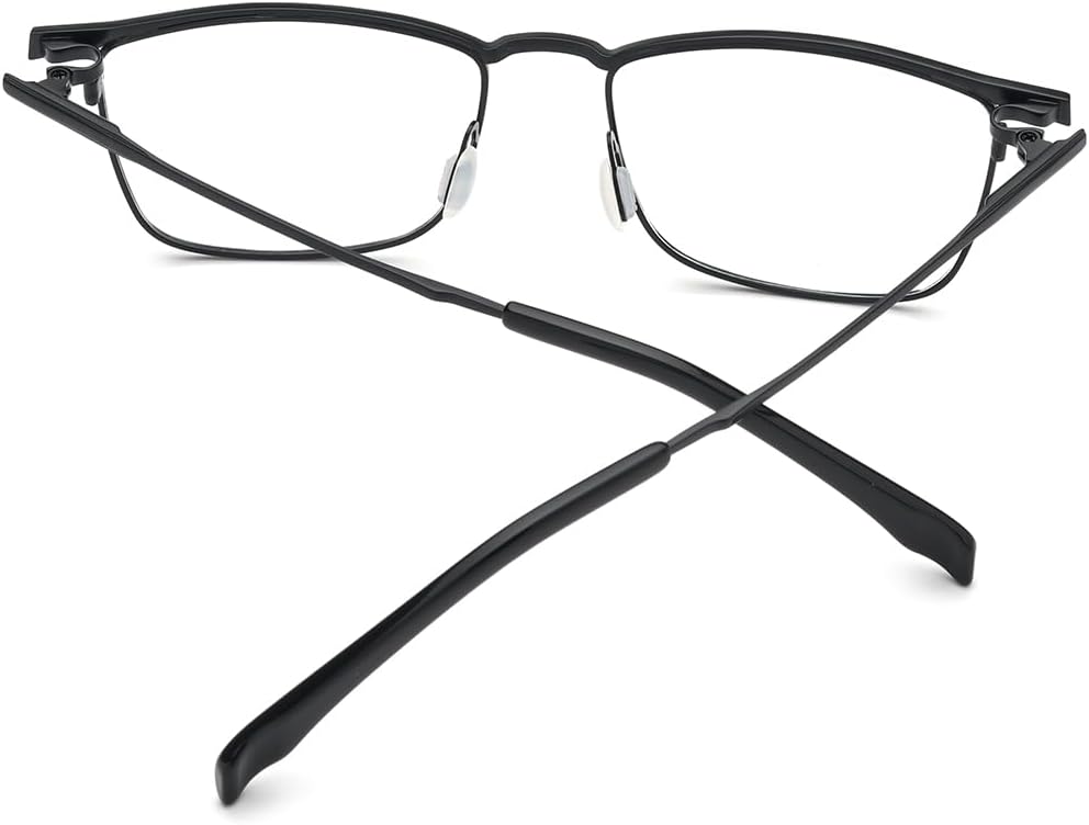 FONEX Pure Titanium Glasses Frame Men Square Eyeglasses Optical Eyewear F85741 - Image 7