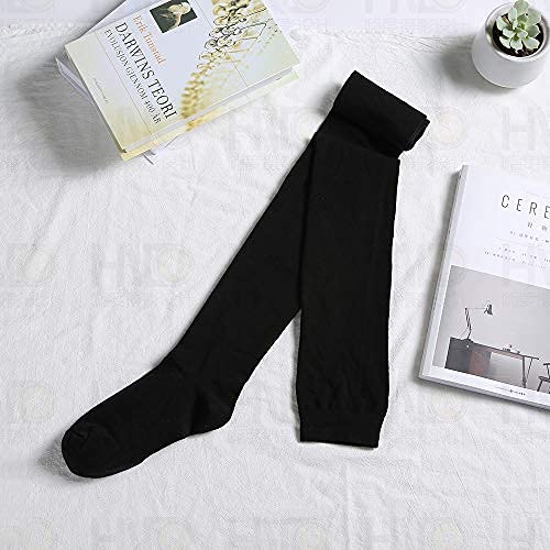 MoonyLI 1 Paire Chaussettes Extra Longues En Coton Tricoté - Chaussettes Hautes Chaudes Et Confortables Pour Femmes