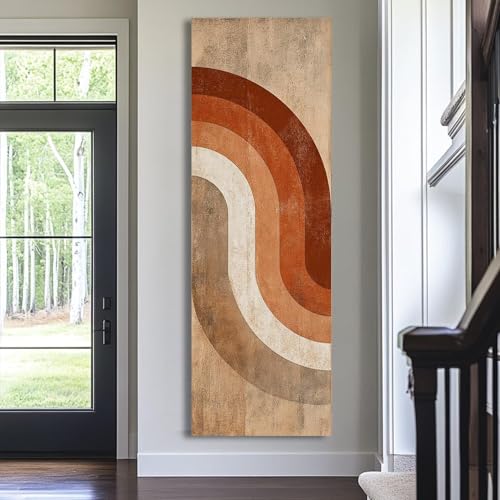 Impression sur toile encadrée grand format vertical pour optimiser l'espace - 4