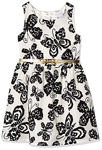 The Children's Place Girls' Eyelet Flare Dress