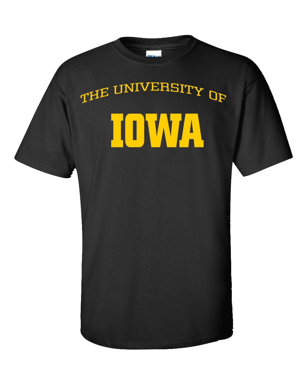 Collegiate Premium Cotton Short-Sleeve T-Shirt - Adult Sizes, Iowa, S