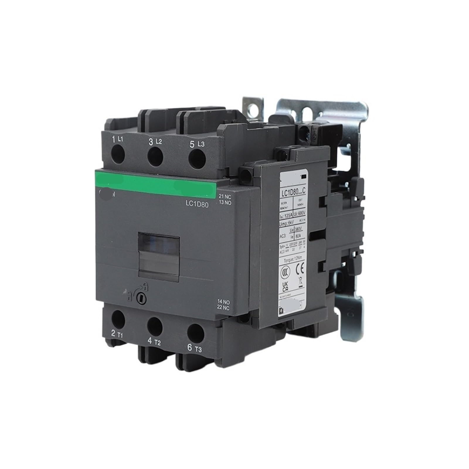 Contacteur AC LC1D80 220V triphasé relais de commande moteur bobine AC - 3
