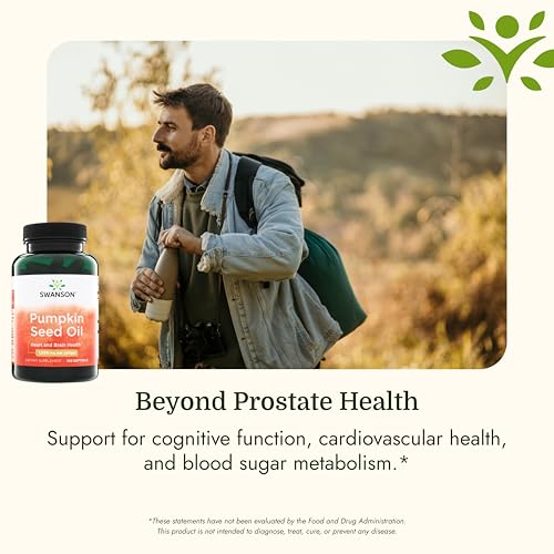 Image of Swanson Premium Pumpkin Seed Oil 1000 mg, 100 Sgels