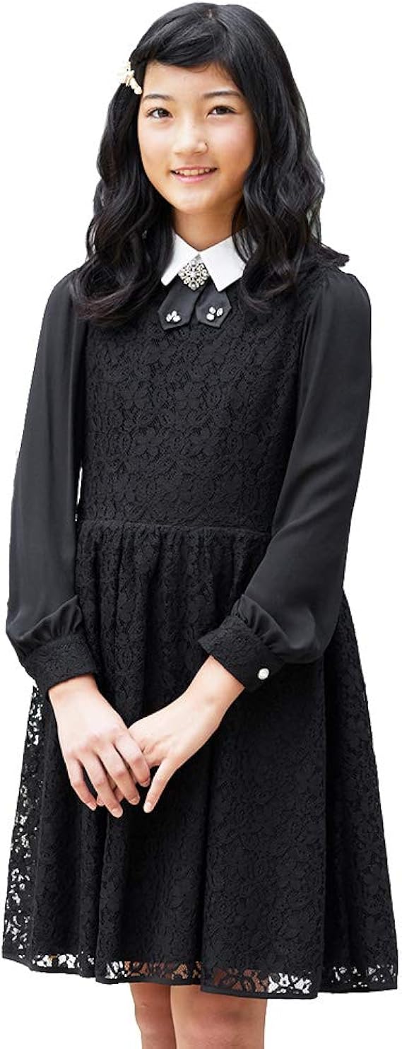 Amazon ショパン Chopin 子供 ドレス 女の子 フォーマル 結婚式 8776 9509 フラワーレースワンピース 140 ブラック フォーマル 通販 Amazon ショパン Chopin 子供 ドレス 女の子 フォーマル 結婚式 8776 9509 フラワーレースワンピース 140 ブラック フォーマル 通販