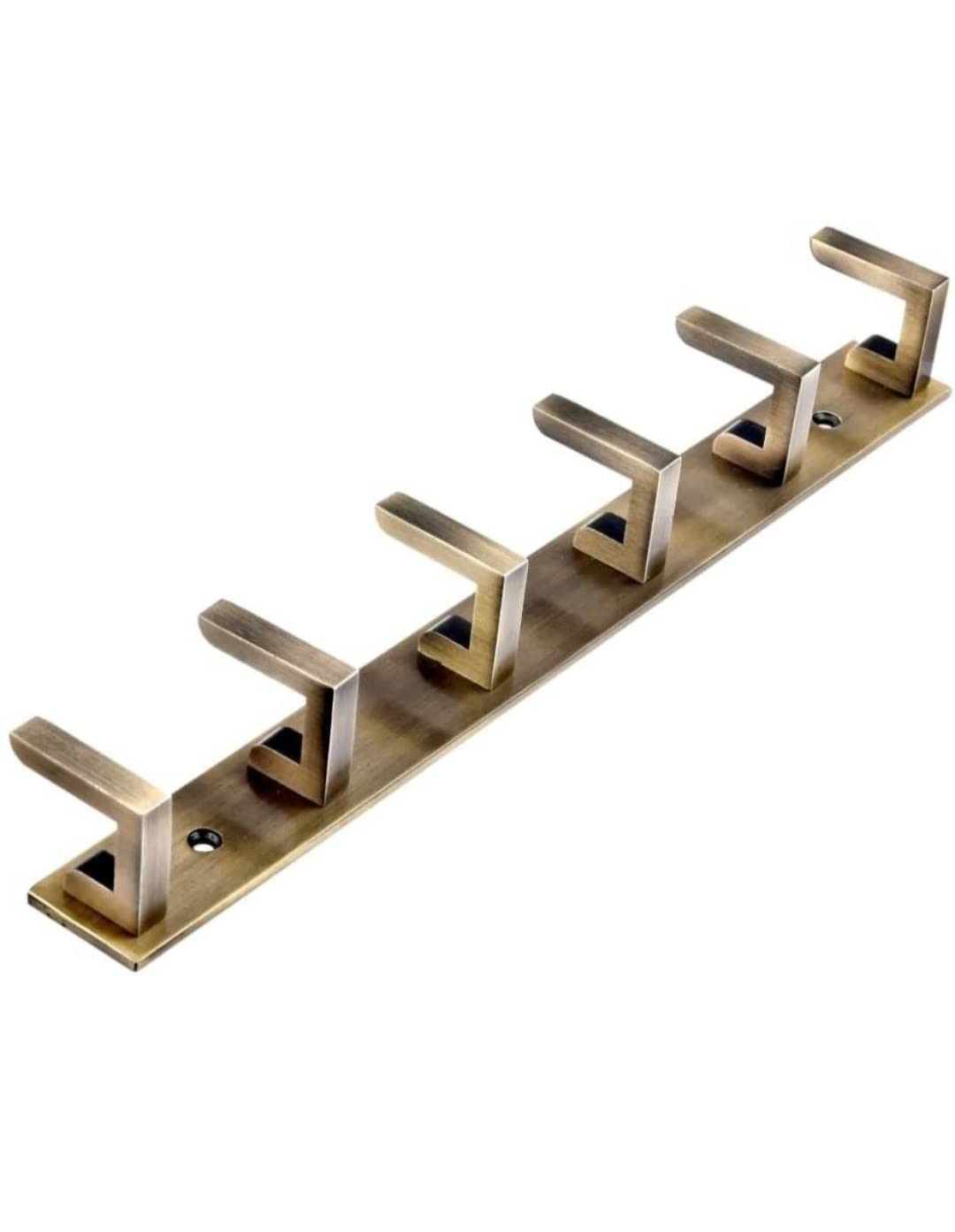 NYCAA Heavy Duty Stainless Steel Door Hanger Hooks 6 Pin Brass Antique Glossy L Type Door Hooks Hanger Clothes Hanger for Bathroom, Bedroom and Kitchen Brass Antique Glossy (Brass Antique, 1) (B0C4K1YZ1G) Amazon Price History, Amazon Price Tracker