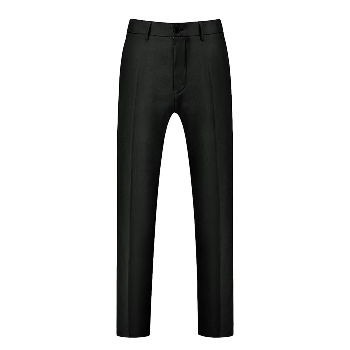 Allthemen Traje de Hombre de 2 Piezas Monocolor con un botón y Abertura en la Parte Trasera (Blazer + Pantalones)