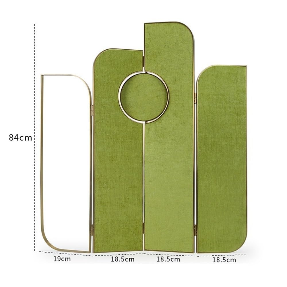 YCTTKDD Juego de exhibición de joyería de 7 Piezas con Pantalla de Fondo de Terciopelo Verde