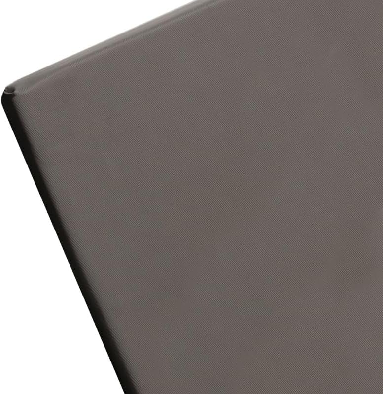 厚さ5cmの屋外用シートクッション 防水ベンチパッド 滑り止め 洗えるシートクッション ガーデンベンチ用 ブラック 190x45x5