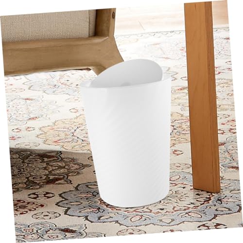 Caneca de basura rectangular con tapa de gran capacidad miniatura 3