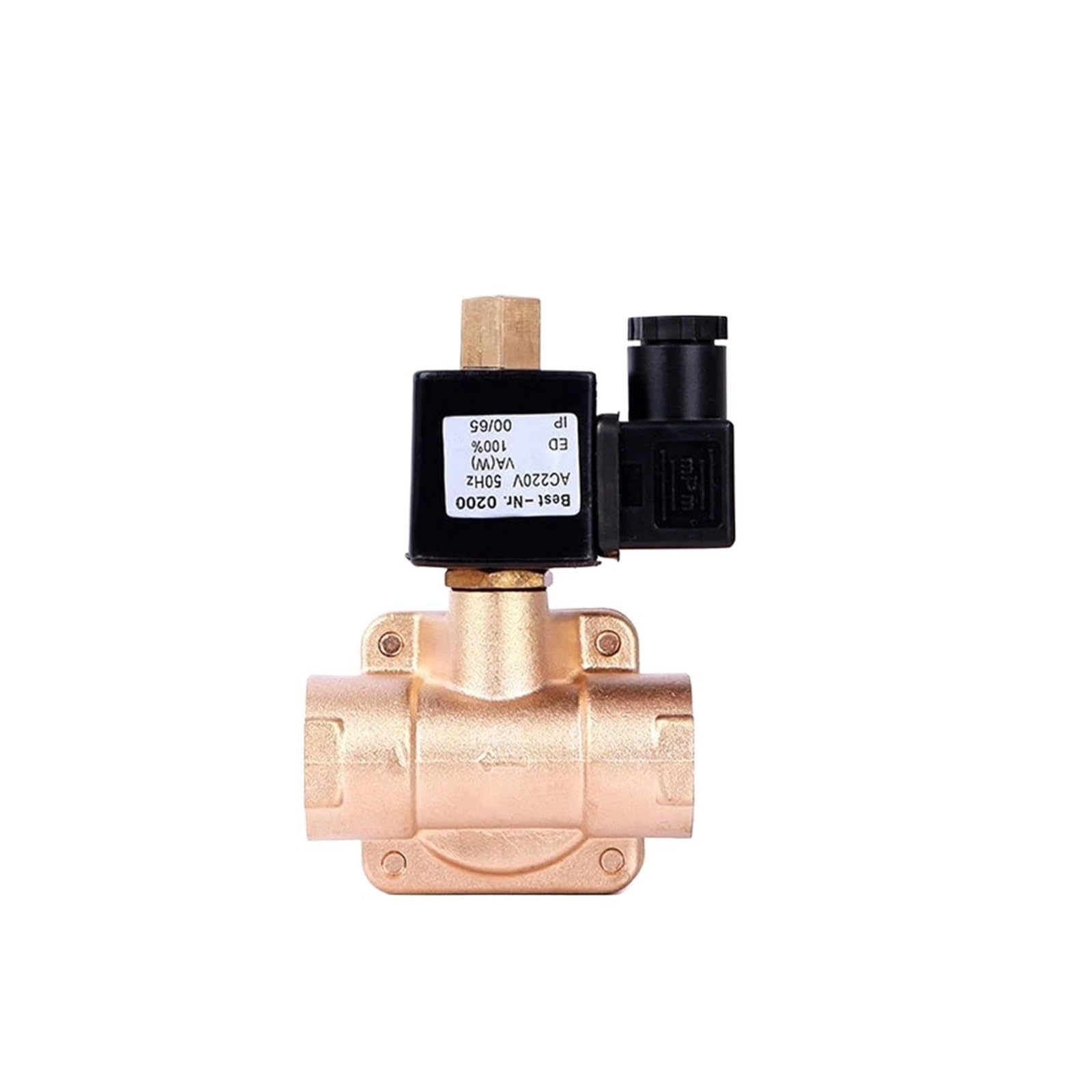 UWUKCJOKQ DN32 1-1/4inch 12v Solenoid Air High Pressure 16 bar(Bsp-120vac-150°)