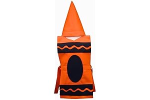 Orange Crayon Costume: A Colorful Canvas for Imagination