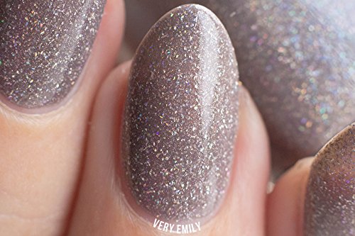 Image of ILNP Central Station - Neutral Brown Holographic Sheer Jelly Nail Polish