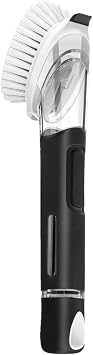 Soap Dispensing Dish Brush, Cleaning Scrubber with Soap Dispenser, Kitchen Brush for Pot Pan Sink Cleaning for Dishes, Pans, Sink, Pots