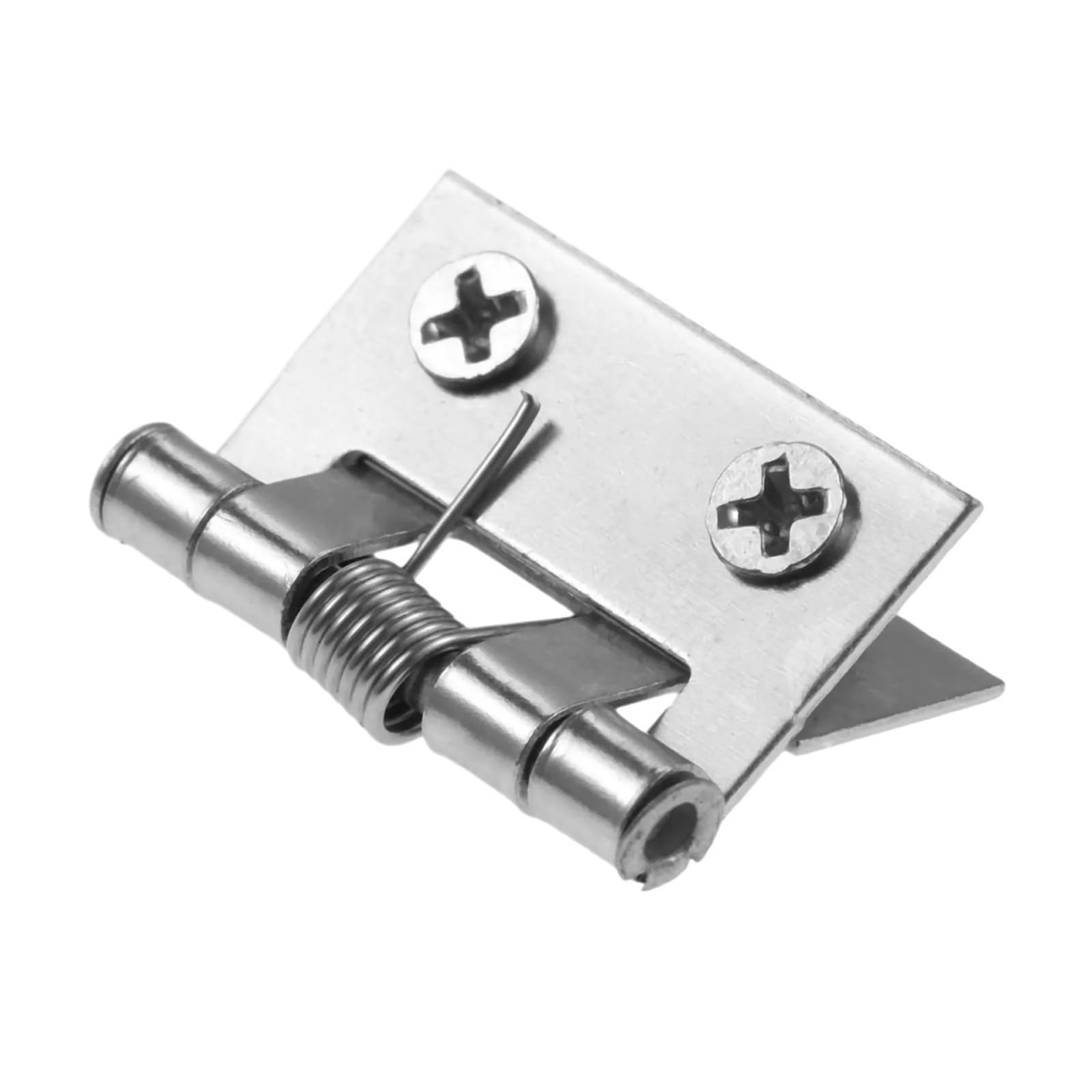 Wsqhao One Color 8Pcs Metal Hinges Folding Butt Hinge Connectors With Screw For Mini Home Furniture Diy Jewelry Boxes Cabinet Closet For Doors