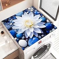 Housse De Machine à Laver,130 X 55 Cm Housse De Réfrigérateur Avec