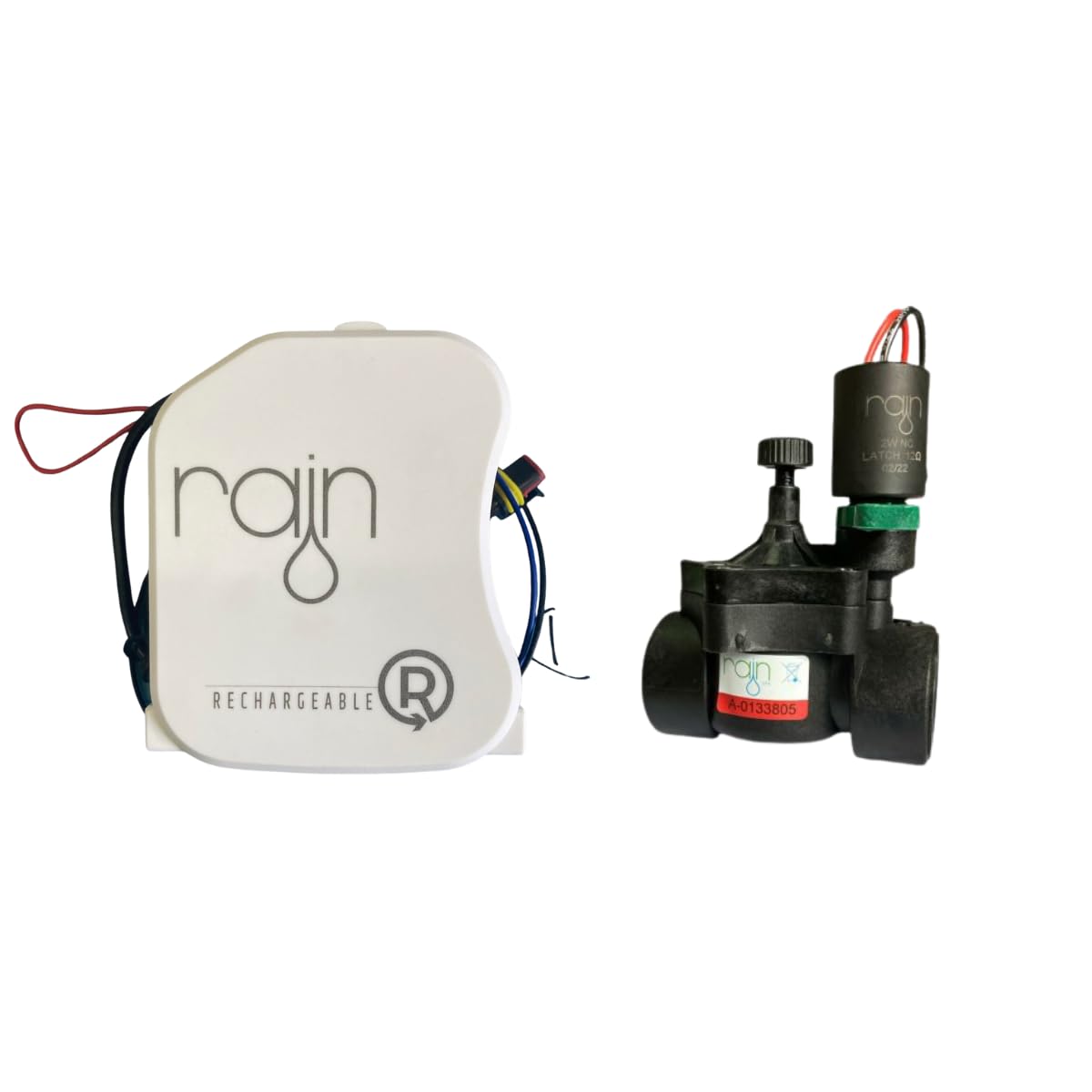 Centralina Rain Amico Pro AG R 1 Zona + Elettrovalvola RAIN RN 150 1" Con Solenoide 9 Vdc