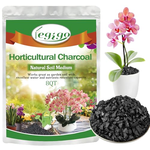 Image of Legigo 8 QT Horticultural Charcoal- Natural Biochar Soil Amendment