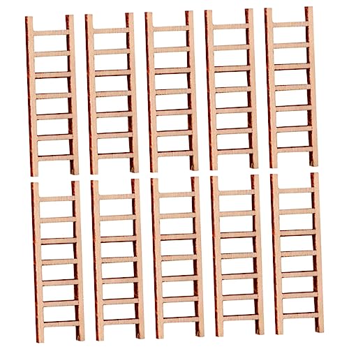 BESPORTBLE 10 Stück Kleiner Leiter Dekorationen Aus Kunststoff Zartes...