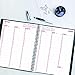 Brownline Essential Collection Weekly Appointment Book in Columnar Format, 11 x 8.5, Black Cover, 12-Month (Jan to Dec): 2023