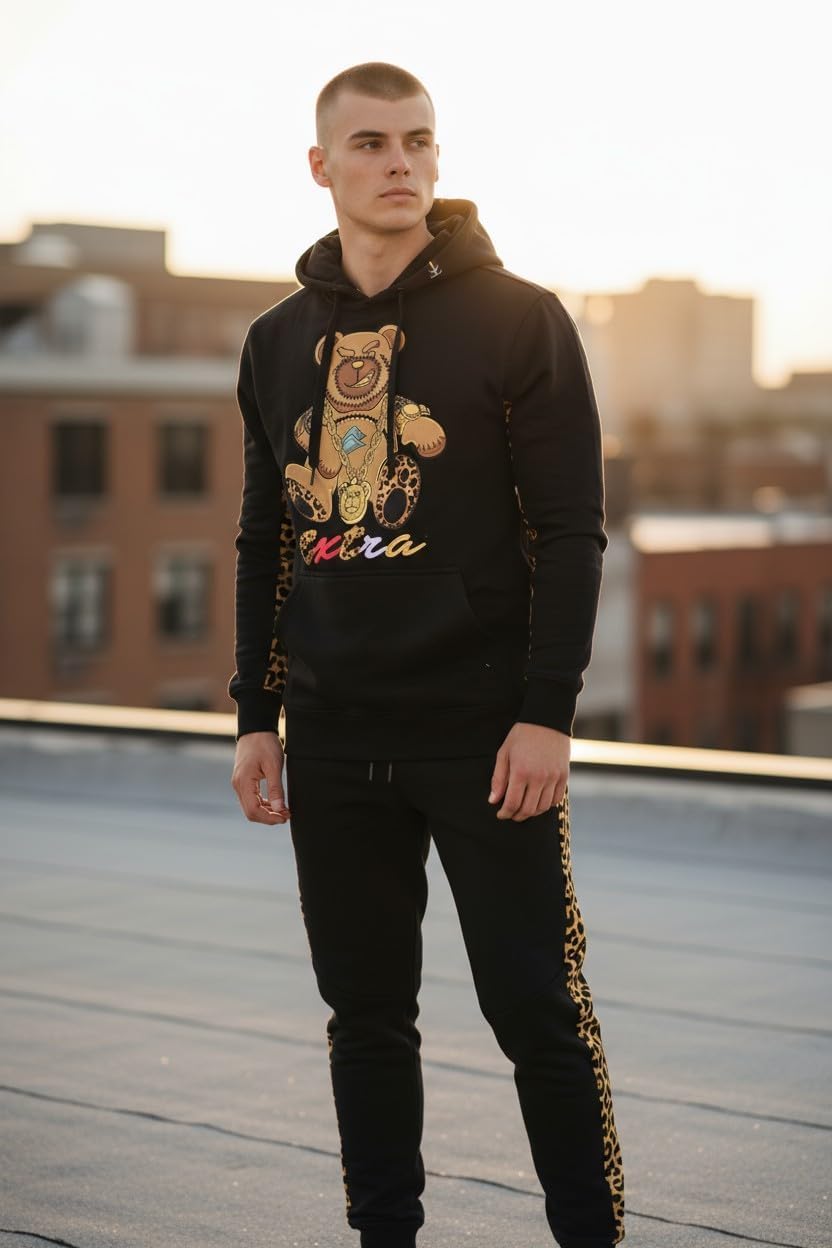 SCREENSHOT Mens Premium Hip Hop Fashion Pockets Fleece Pants - Image 3