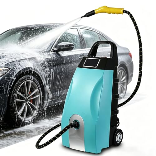 SHUMIAO Limpiador a Vapor Comercial De 3000 W De Alta Resistencia, Tanque De 3,5 L, Calentamiento En 20-30 Segundos, para Limpieza De Hogar, Cocina, Tapicería De Automóviles, Azulejos Y Juntas Blue