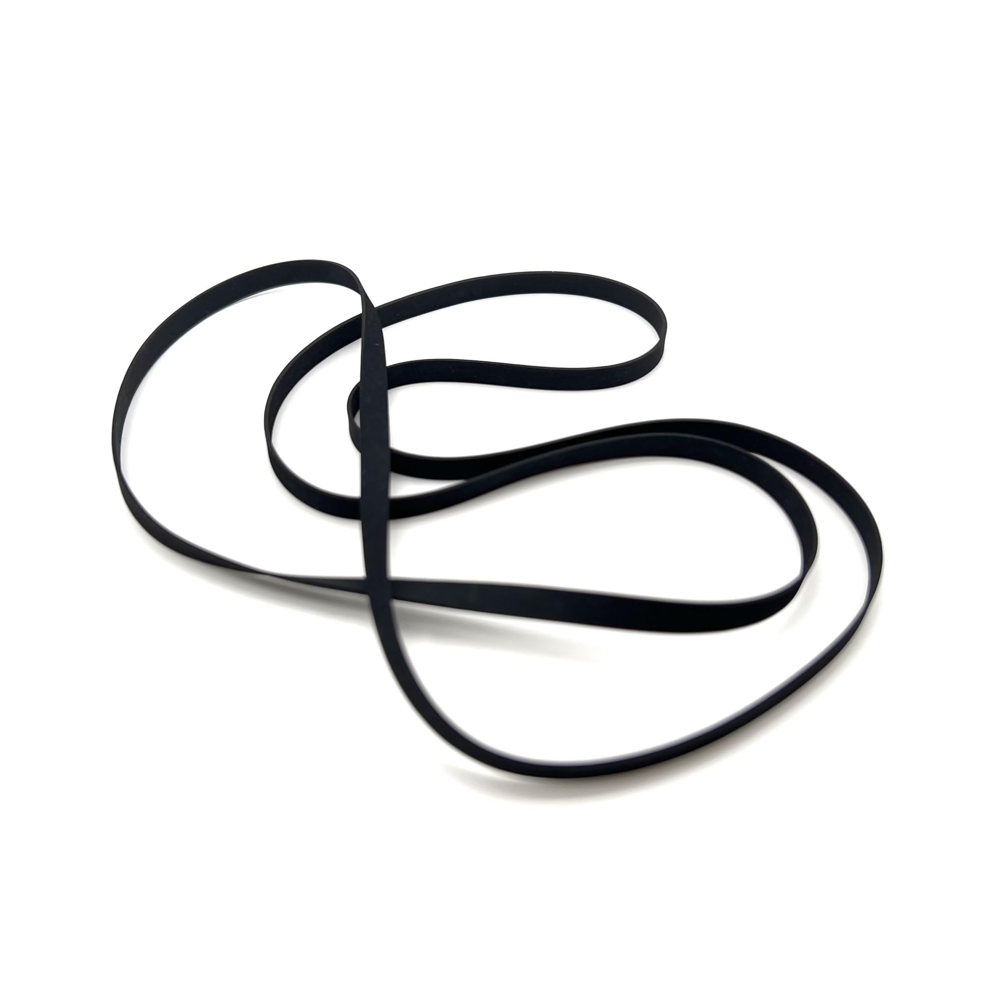 Cinghia Trasmissione Per LP Giradischi Vinile Fonografo Grammofono Cinghia Trasmissione Lunghezza Piegata 370-475 M 1 Pz Cinghia Trasmissione Piatta Speciale Cinghia Trapezoidale (Misurare : Thicknes