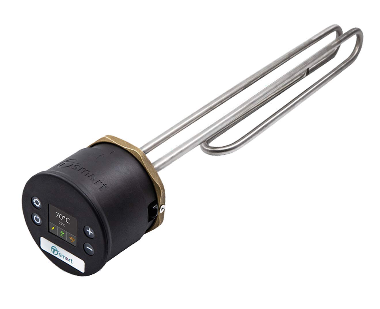 Tesla T-Smart Hot Water Cylinder Thermostat +14 inch Titanium Immersion Heater TIHTS572