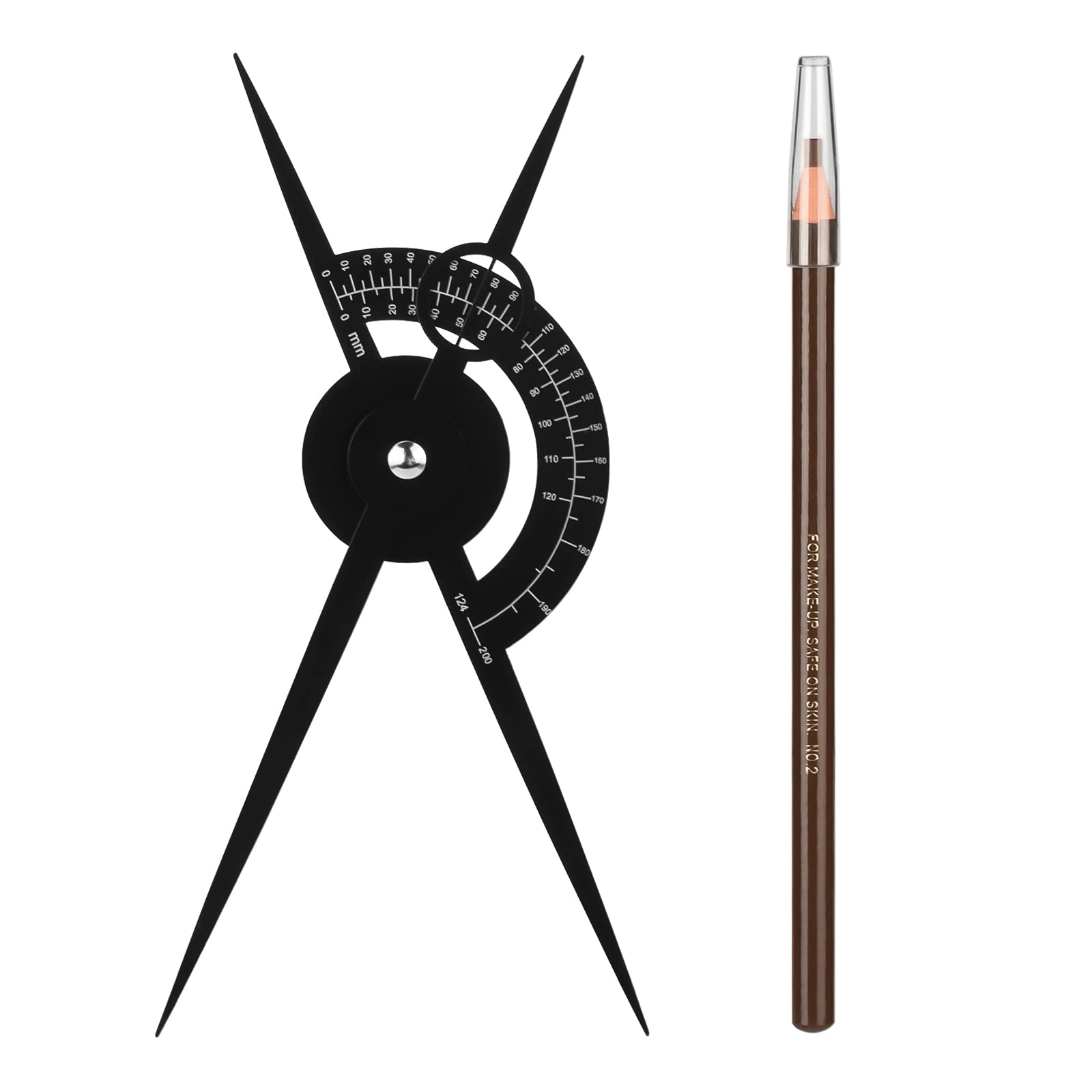 Amazon.com: ATOMUS Tattoo Eyebrow Ruler Protractor Golden Ratio Ruler ...