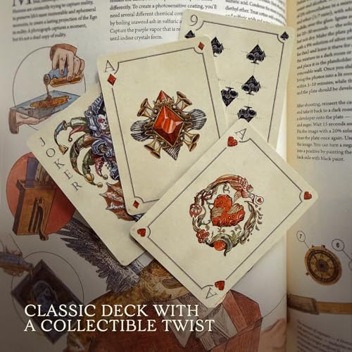 Baraja de 54 cartas profesionales para poker miniatura 2