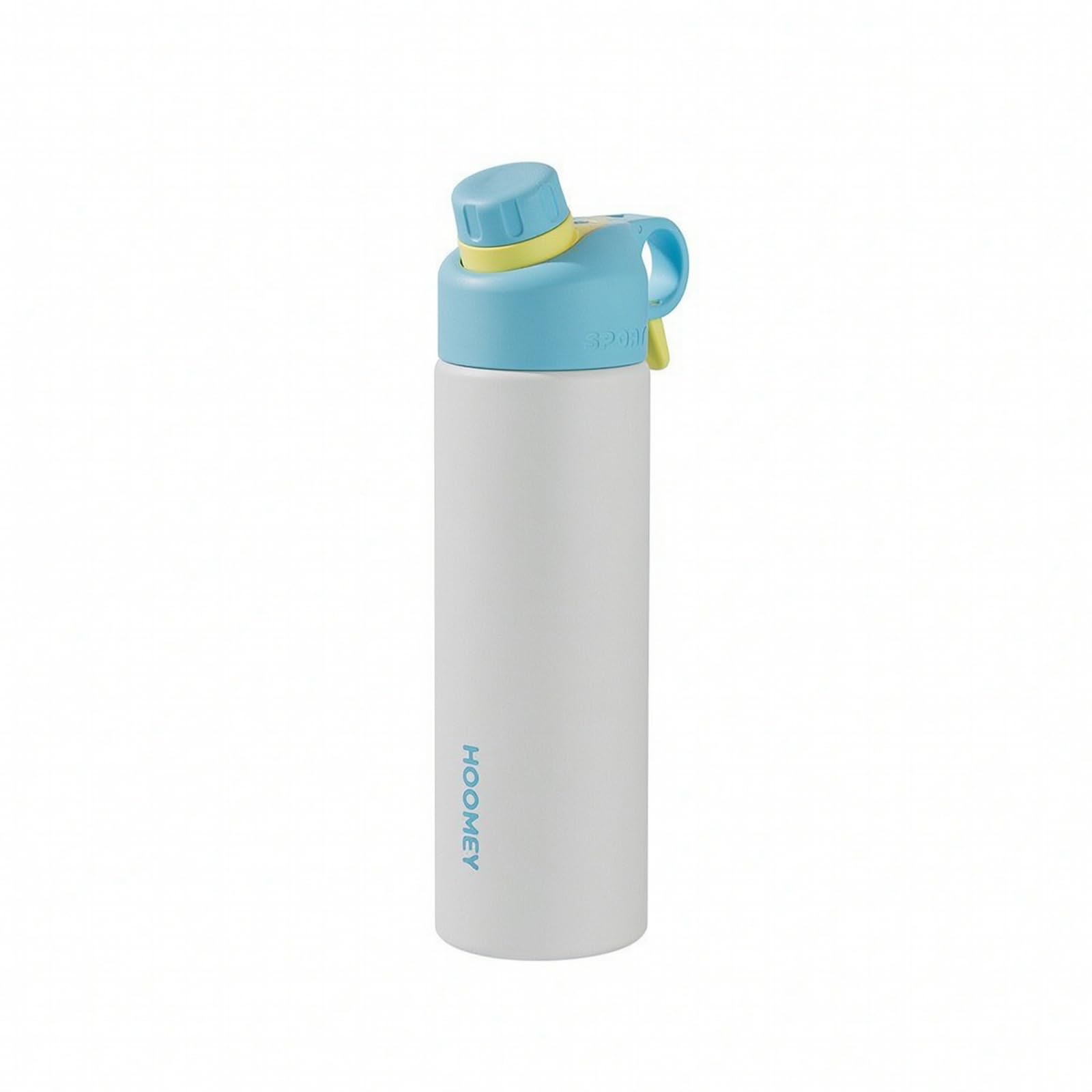 Bolla Agua con Pulverizador Portátil Bolla Agua Acero Inoxidable sin dor Vaso Térmico para Estudians, Depor, Uso Diario,