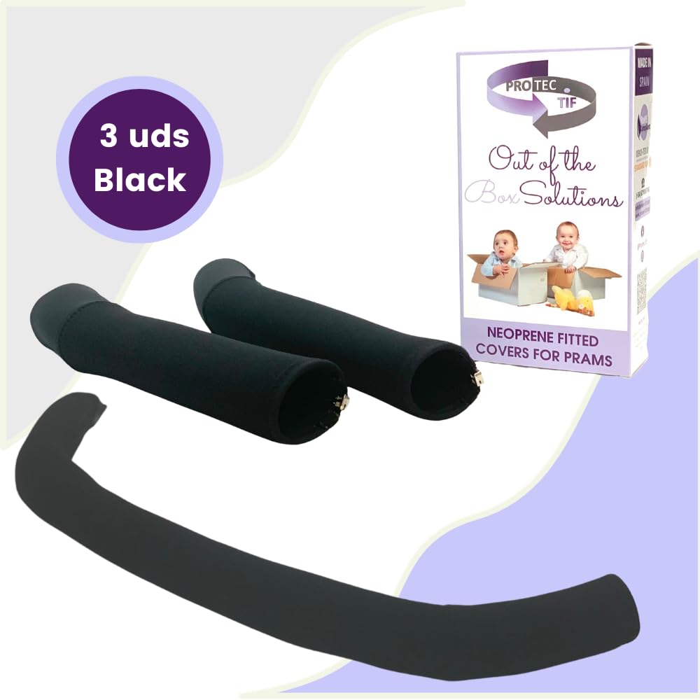 PROTEC TIF Set Neopren-Lenkergriffe und Griff, kompatibel mit CYBEX E-PRIAM